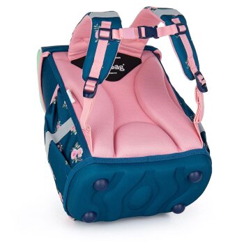 oxybag Schultaschenset 3-teilig PREMIUM COOL Unicorn Flowers