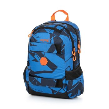 oxybag Školský ruksak OXY SPORT Blue Shapes