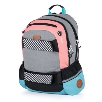 oxybag Školský ruksak OXY SPORT Pink Stripes
