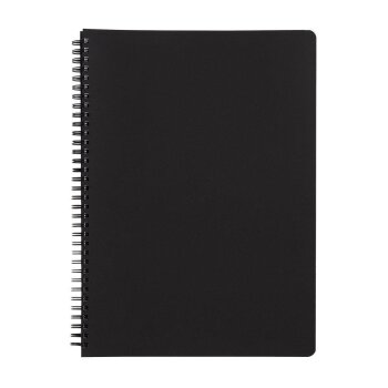 oxybag Collegeblock A4 PP liniert 60 Blatt CLASSIC schwarz