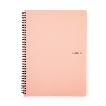 oxybag Collegeblock A4 PP liniert 60 Blatt PASTELINI apricot