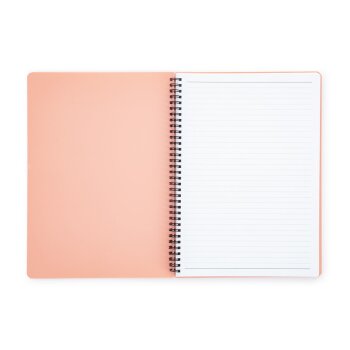 oxybag Collegeblock A4 PP liniert 60 Blatt PASTELINI apricot