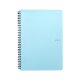 oxybag Collegeblock A4 PP liniert 60 Blatt PASTELINI blue