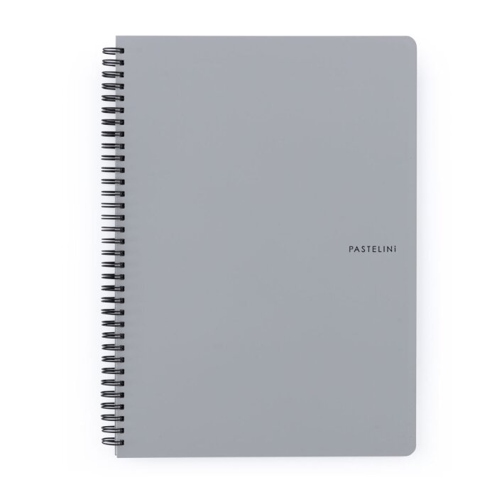 oxybag Collegeblock A4 PP liniert 60 Blatt PASTELINI grey