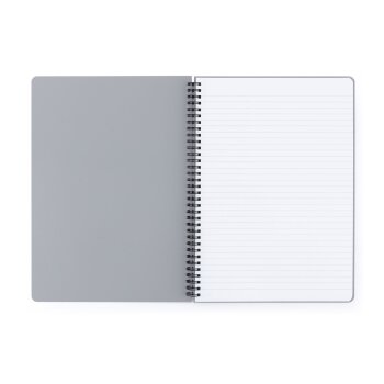 oxybag Collegeblock A4 PP liniert 60 Blatt PASTELINI grey