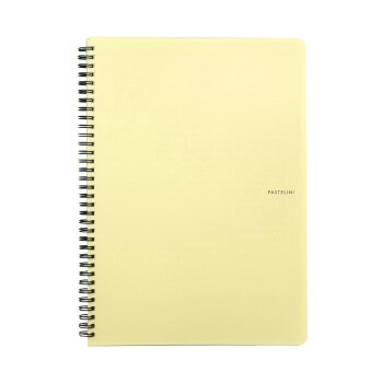 oxybag Collegeblock A4 PP liniert 60 Blatt PASTELINI yellow