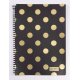 oxybag Collegeblock A4 liniert 70 Blatt SOFT Dots Gold
