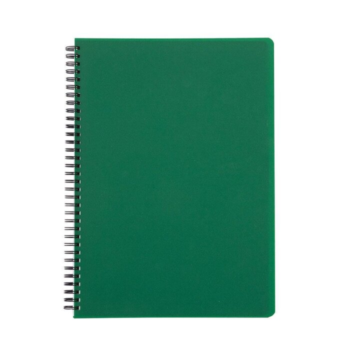 oxybag Collegeblock A5 PP liniert 60 Blatt CLASSIC grün
