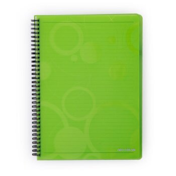 oxybag Collegeblock A5 PP liniert 60 Blatt NEO COLORI...