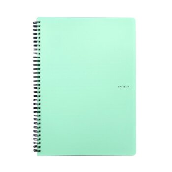 oxybag Collegeblock A5 PP liniert 60 Blatt PASTELINI green
