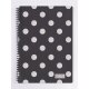 oxybag Collegeblock A6 liniert 70 Blatt SOFT DOTS silber