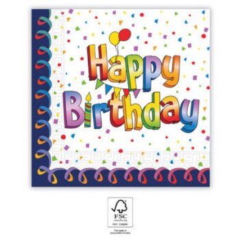 Javoli párty servítky 33 x 33 cm - Happy...