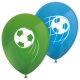 Javoli Balón 28 cm - 8 kusov - futbaloví fanúšikovia