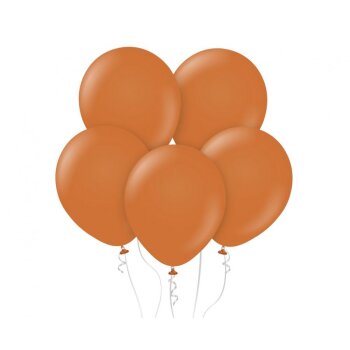 Ballon 30 cm 10 Stück - pastell caramel