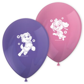 Ballon 28 cm 8 Stück - Paw Patrol