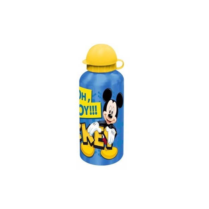 Mickey Mouse hliníková fľaša na pitie - 500 ml - modrá