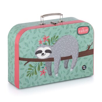 oxybag Detský lamino kufrík Lenochod
