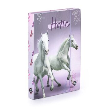 oxybag Heftbox A4 Horse White