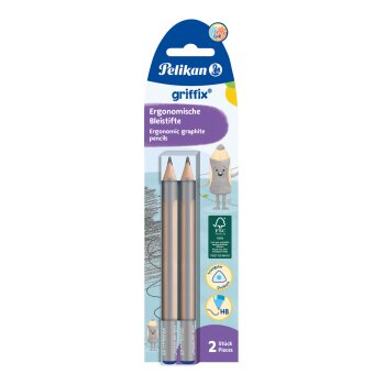 Pelikan Schreiblernbleistifte griffix HB 2er Set