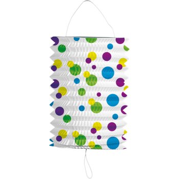 Folat Zuglaterne / Lampion Fantasy white - 16 cm