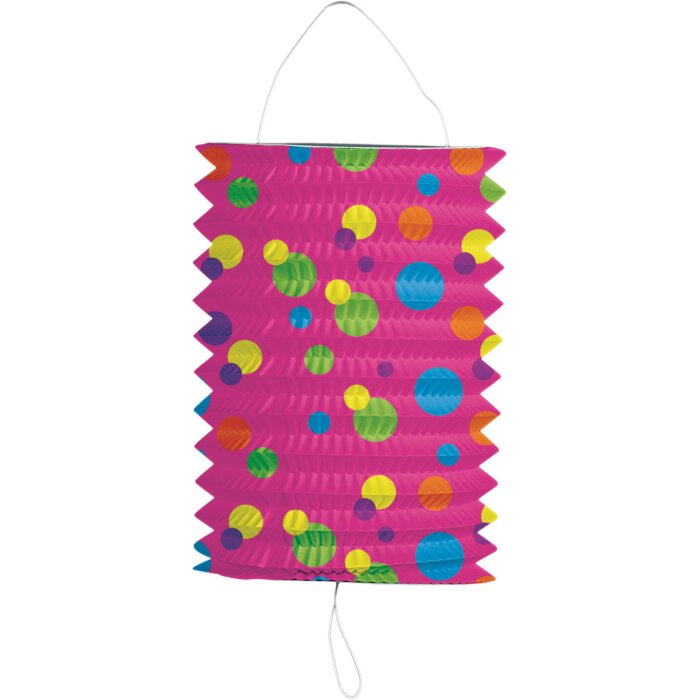 Folat Zuglaterne / Lampion Fantasy pink - 16 cm