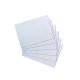 herlitz kartotékové / indexové kartičky, DIN A4, linajkové, biele, 100 ks