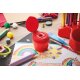 Buntstift, Wasserfarbe & Wachsmalkreide - STABILO woody 3 in 1 - 15er Tischset mit Spitzer