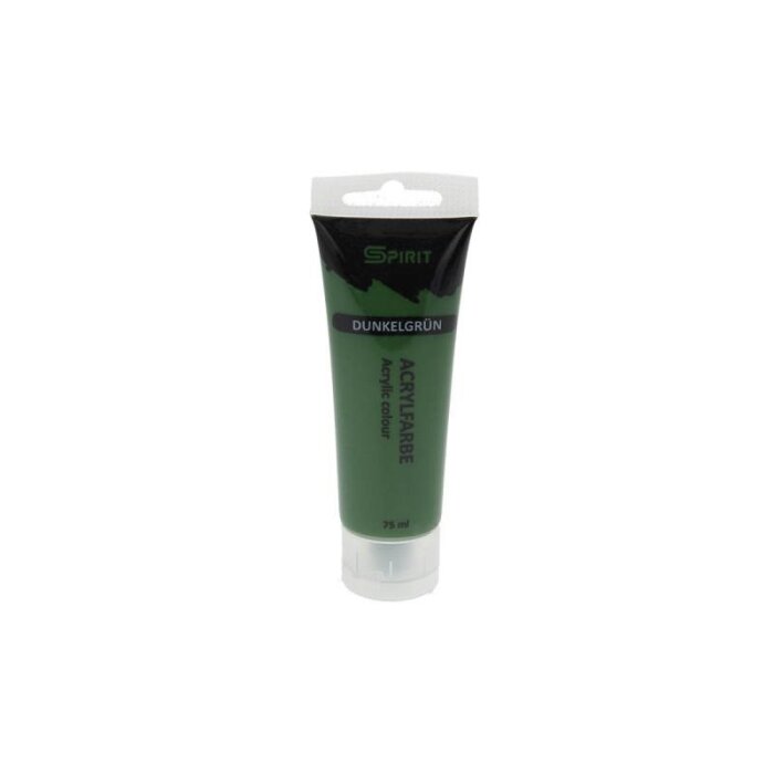 SPIRIT akrylová farba na vodnej báze 75ml - tmavozelená