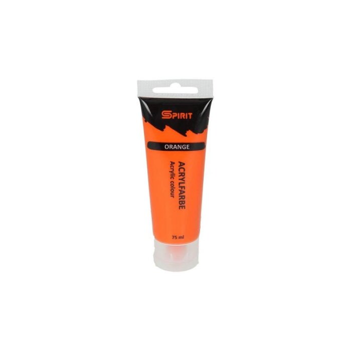 SPIRIT akrylová farba na vodnej báze 75ml - oranžová