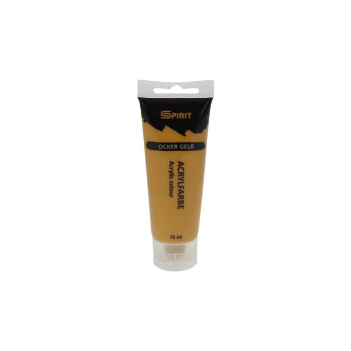 SPIRIT akrylová farba na vodnej báze 75ml - okrová žltá