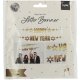 Folat Buchstabengirlande Black Gold Happy New Year 2-teilig