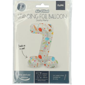 Folat stojaci fóliový balónik -...