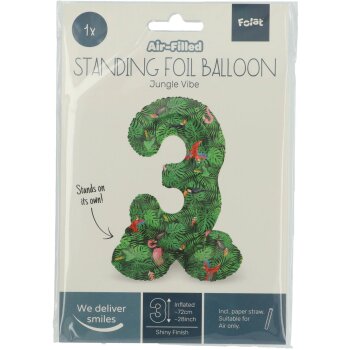 Folat stojaci fóliový balónik -...