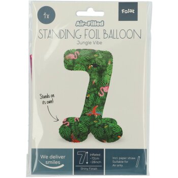 Folat stojaci fóliový balónik -...