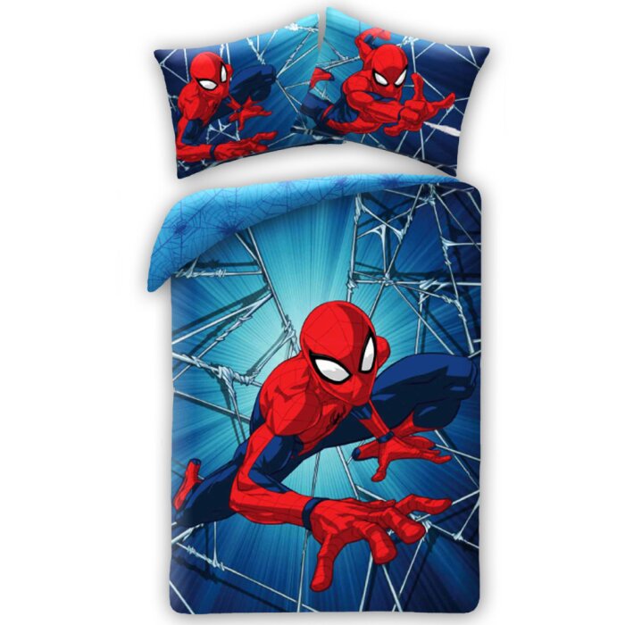 Bettwäsche 140 x 200 cm / 70 x 90 cm Baumwolle "Spiderman" Dynamic