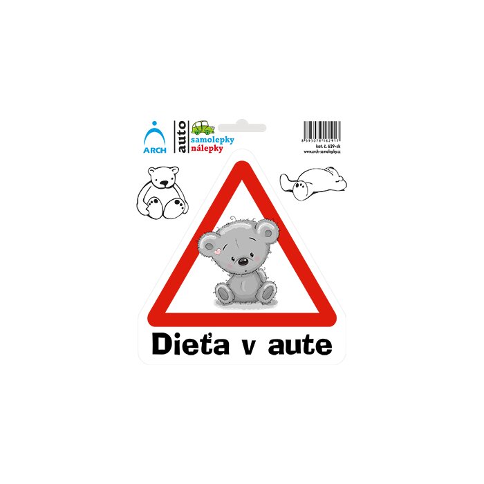 ARCH Autoaufkleber - Bär
