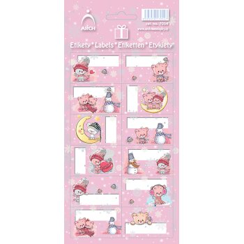 ARCH Weihnachtsaufkleber für Geschenke / Etiketten,...