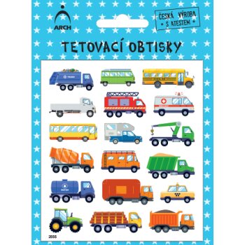 ARCH detské tetovania - autá