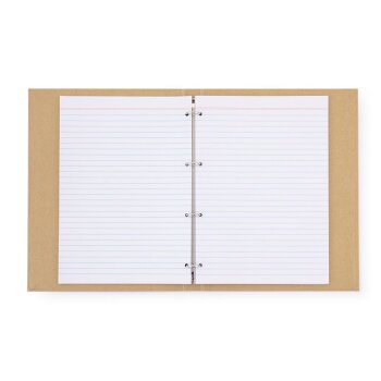 oxybag Ringbuch 4-Ring DIN A4 100 Blatt liniert KRAFT