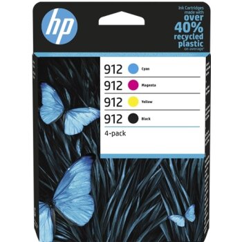 HP  912 Multipack 4er Schwarz / Cyan / Magenta / Gelb...