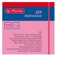 herlitz nalepovacie papieriky 75x75mm - 320 listov - čisté - neónové farby - ružová, žltá, zelená, oranžová