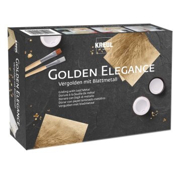 KREUL Vergolden mit Blattmetall Set Golden Elegance