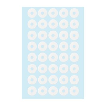 herlitz Lochverstärkungsringe, 13 mm, weiß 240...