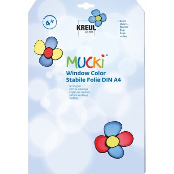 KREUL MUCKI stabilná fólia - 3 listy - A4