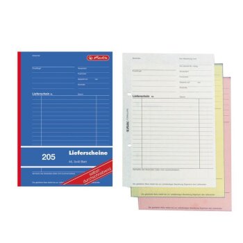 herlitz Formularbuch "Liefer-/Empfangsschein...