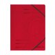 herlitz Eckspannmappe easy orga DIN A4 rot