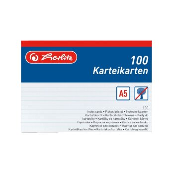 herlitz kartotékové / indexové...