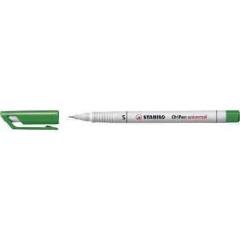 STABILO OHPen universal - fóliové pero - rozpustné vo vode - veľmi jemný hrot - samostatné - zelené