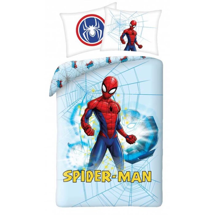 Bettwäsche 140 x 200 cm / 70 x 90 cm Baumwolle "Spiderman" Boom