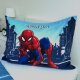 Bettwäsche 140 x 200 cm / 70 x 90 cm Baumwolle "Spiderman" blue